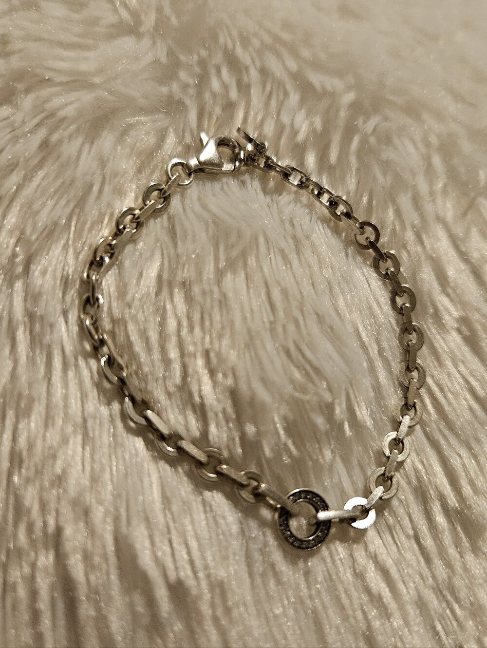 Pandora Signature Pave Bold Chain Bracelet